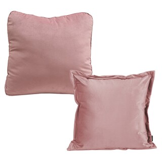 Foto 1 | Foto 1 | Set de 2 Cojines Dicasa Kappa Zita Color Palo de Rosa 1 Cuadrado + 1 Cuadrado Grande