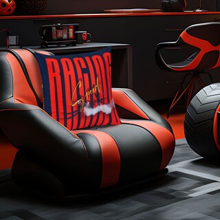 Foto 5 | Foto 5 | Cojín Reversible Providencia Racing Red