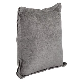 Foto 3 | Foto 3 | Set De 3 Cojines Dicasa Niz Kappa Zita Delta Color Gris Oscuro (1 Cuadrado + 1 Cuad Gde Y 1 Rect)