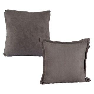 Foto 1 | Foto 1 | Set De 2 Cojines Dicasan Bless Kappa Zita Color Gris Oscuro (1 Cuadrado + 1 Cuadrado Grande)