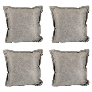 Foto 1 | Foto 1 | Cojin Decorativo Dicasa New Kappa Color Plata Cuadrado Set De 4