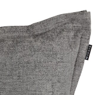 Foto 4 | Foto 4 | Set De 2 Cojines Dicasan Niz Kappa Zita Color Gris Oscuro (1 Cuadrado + 1 Cuadrado Grande)