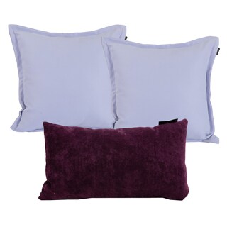 Foto 1 | Foto 1 | Set de 3 Cojines Decorativos Dicasa Kappa Delta Morado y Lila