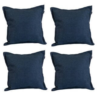 Foto 1 | Foto 1 | Set de 4 Cojines Dicasa Kappa Color Azul Oscuro Cuadrado