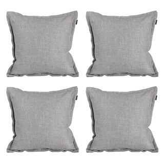 Foto 1 | Foto 1 | Cojin Decorativo Dicasa Fash Kappa Color Gris Cuadrado Set De 4