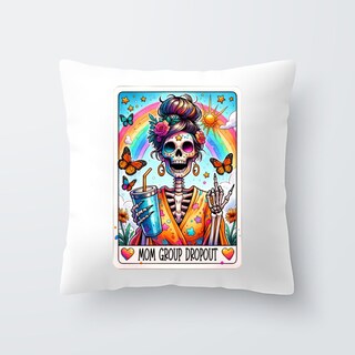 Foto 2 | Foto 2 | Pack Cojin Calavera Mom Divertido Y Taza