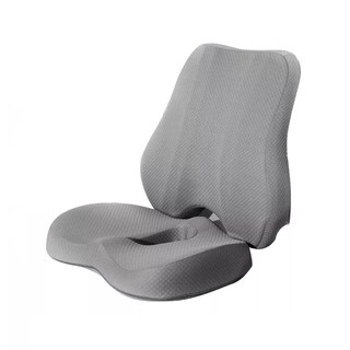 Foto 1 | Foto 1 | Cojín Del Asiento Y Almohada De Soporte Lumbar Eo Safe Imports Esi-17530 Gris