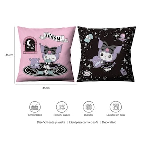 Foto 7 | Foto 7 | Cojín Reversible Kuromi Encanto