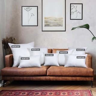 Foto 2 | Foto 2 | Juego De Ropa De Cama Throw Pillows Utopia De Poliéster Blanco De 35 X 50 Cm - Venta Internacional.