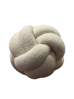 Foto 1 | Foto 1 | Cojín De Bola 50cm Diametro Suave Hueso Decorativo Recámara Sala