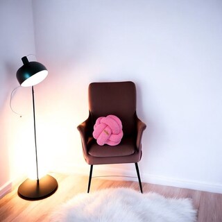 Foto 3 | Foto 3 | Cojin Almohada Decorativo Hogar Rosa Fuerte Sala Recamara