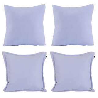 Foto 1 | Foto 1 | Set De 4 Cojines Decorativos Dicasa 2 Kappa + 2 Zita Color Lila