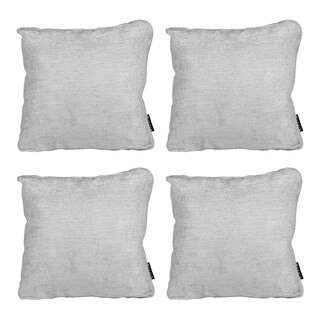 Foto 1 | Foto 1 | Set De 4 Cojines Decorativos Cuadrado Grande Gris