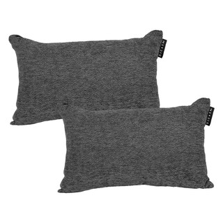 Foto 1 | Foto 1 | Set De 2 Cojines Riñonera Decorativa Rectangular Gris