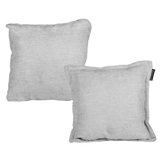 Foto 1 | Foto 1 | Set De 2 Cojines (1 Cuadrado + 1 Cuadrado Grande ) Gris