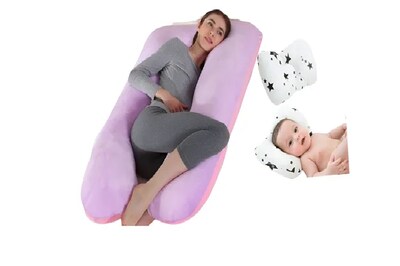 Foto 1 | Foto 1 | Almohada Xtellar Para Embarazo Y Lactancia Jumbo Premium Con Regalo De Microgel
