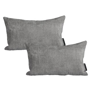 Foto 1 | Foto 1 | Set De 2 Cojines Decorativos Dicasa Delta Color Gris Oscuro