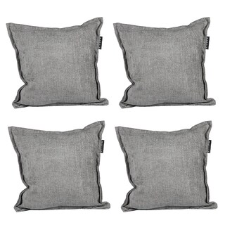 Foto 1 | Foto 1 | Set De 4 Cojines Decorativos Dicasa Kappa Color Gris Oscuro