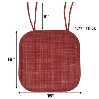 Foto 3 | Foto 3 | Cojín Para Silla Sweet Home Collection, Espuma Viscoelástica, Paquete De 6 - Venta Internacional.