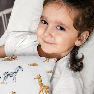 Foto 4 | Foto 4 | Almohada Para Niños Pequeños Sweet Jojo Designs Jungle Animals, 33 X 46 Cm - Venta Internacional.