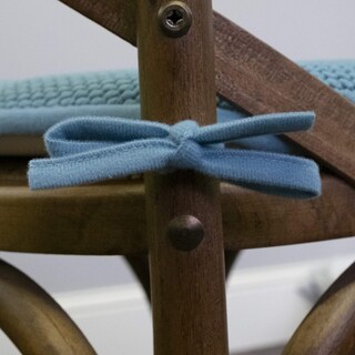 Foto 4 | Foto 4 | Cojín Para Silla Sweet Home Collection, Espuma Viscoelástica, Paquete De 6, Color Verde Azulado - Venta Internacional.
