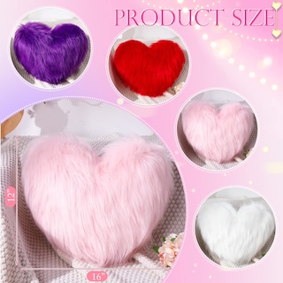 Foto 2 | Foto 2 | Cojines Maitys Para El Día De San Valentín En Forma De Corazón, 30 X 40 Cm, 2 Unidades - Venta Internacional.