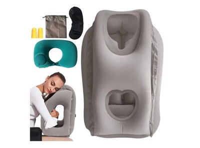 Foto 1 | Foto 1 | Xtellar Almohada Inflable Portátil: Diseño Multifuncional Para Viaje Y Descanso''