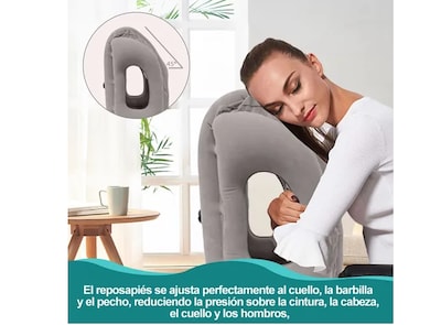 Foto 5 | Foto 5 | Xtellar Almohada Inflable Portátil: Diseño Multifuncional Para Viaje Y Descanso''