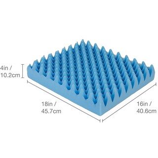 Foto 3 | Foto 3 | Cojín De Asiento Dmi Foam Waffle De 18 X 16 X 4 Cm Para Coche O Silla De Oficina - Venta Internacional.