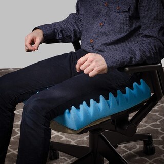 Foto 5 | Foto 5 | Cojín De Asiento Dmi Foam Waffle De 18 X 16 X 4 Cm Para Coche O Silla De Oficina - Venta Internacional.
