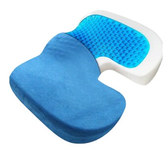 Foto 1 | Foto 1 | Xtellar Almohadilla Lumbar Respaldo De Gel Y Espuma Viscoelástica - Confort Superior Para Tu Cuerpo