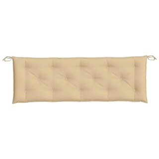 Foto 4 | Foto 4 | Cojín Vidaxl Para Banco De Jardín Antideslizante Color Beige 150 X 50 X 7 Cm - Venta Internacional.