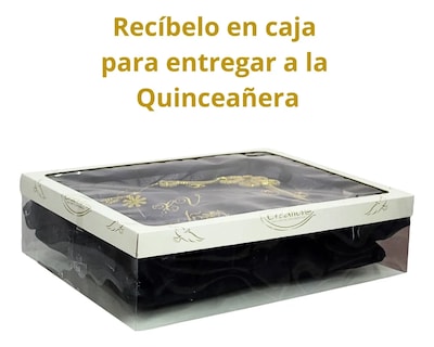 Foto 2 | Foto 2 | Cojin Recuerdo 15 Años Azul Cielo Celeste+ Incluye Caja