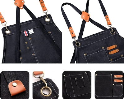 Foto 3 | Foto 3 | Premium Xtellar Delantal Chef - Mandil Barista Impermeable Multiuso