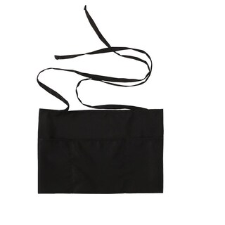 Foto 1 | Foto 1 | Delantal De Cintura Huoguo Con 3 Bolsillos Para Camareras De Cocina Color Negro - Venta Internacional.