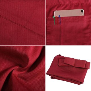 Foto 4 | Foto 4 | Delantal Corto Negro ZJchao Unisex - Venta Internacional