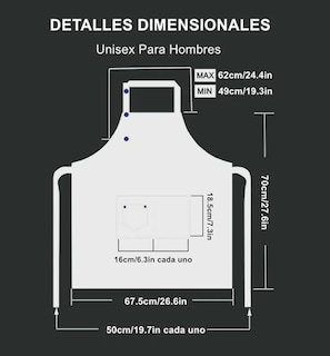 Foto 2 | Foto 2 | Juego De 4 Delantales De Cocina Xtellar Ajustables E Impermeables De Alta Calidad