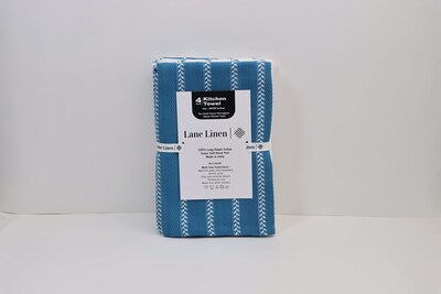 Foto 6 | Foto 6 | Juego De Paños De Cocina Lane Linen, Paquete De 4 Unidades, Algodón, Color Azul Zafiro - Venta Internacional.
