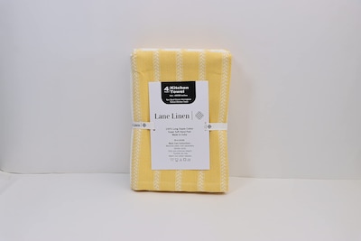 Foto 6 | Foto 6 | Juego De Paños De Cocina Lane Linen, Paquete De 4 Unidades, Color Amarillo Limón - Venta Internacional.