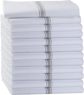 Foto 1 | Foto 1 | Juego De Paños De Cocina Lane Linen, 100% Algodón Absorbente, Gris, 12 Unidades - Venta Internacional.