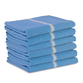 Foto 1 | Foto 1 | Juego De 6 Paños De Cocina Lane Linen, 100% Algodón, Color Índigo, 14 X 25 Cm - Venta Internacional.
