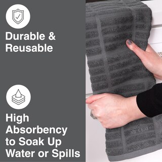 Foto 3 | Foto 3 | Paños De Cocina Totalmente Revestidos, Sólidos, Muy Absorbentes, 100% Algodón - Venta Internacional.
