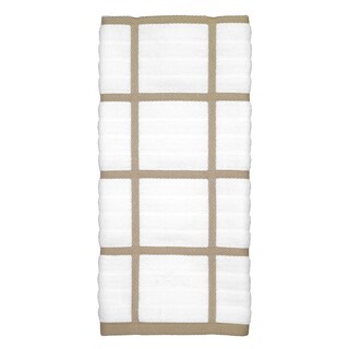 Foto 1 | Foto 1 | Toalla de Cocina Totalmente Revestida a Cuadros 100% Algodón 17 X 30 Cm color Capuchino - Venta Internacional