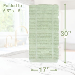 Foto 5 | Foto 5 | Paños de Cocina Totalmente Revestidos Sólidos Absorbentes 100% Algodón - Venta Internacional