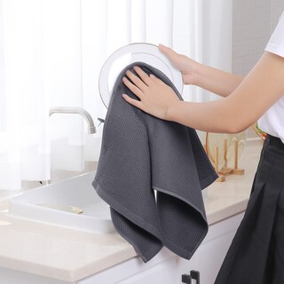 Foto 4 | Foto 4 | Paños De Cocina Homaxy Waffle Weave, 100% Algodón, Paquete De 4 - Venta Internacional.