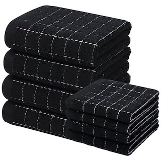 Foto 1 | Foto 1 | Juego De Paños De Cocina Y Paños De Cocina Homaxy Extra Grande, 8 Piezas - Venta Internacional.
