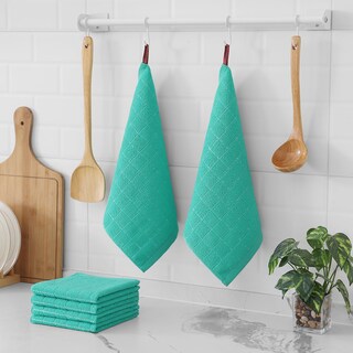 Foto 7 | Foto 7 | Paños De Cocina Homaxy, 100% Algodón, Rizo, 30 X 30 Cm, Paquete De 6 - Venta Internacional.