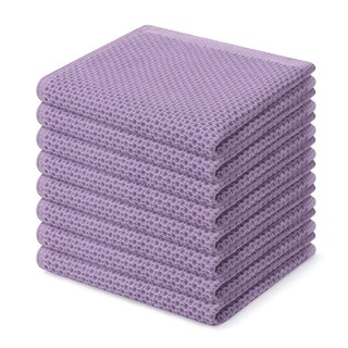 Foto 1 | Foto 1 | Paños De Cocina Homaxy Waffle Weave, 100% Algodón, Paquete De 8 - Venta Internacional.