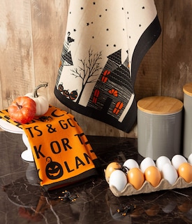 Foto 5 | Foto 5 | Juego De 3 Toallas De Mano Dii Con Estampado Decorativo De Algodón Para Halloween - Venta Internacional.