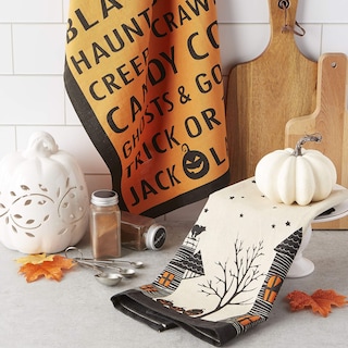 Foto 7 | Foto 7 | Juego De 3 Toallas De Mano Dii Con Estampado Decorativo De Algodón Para Halloween - Venta Internacional.